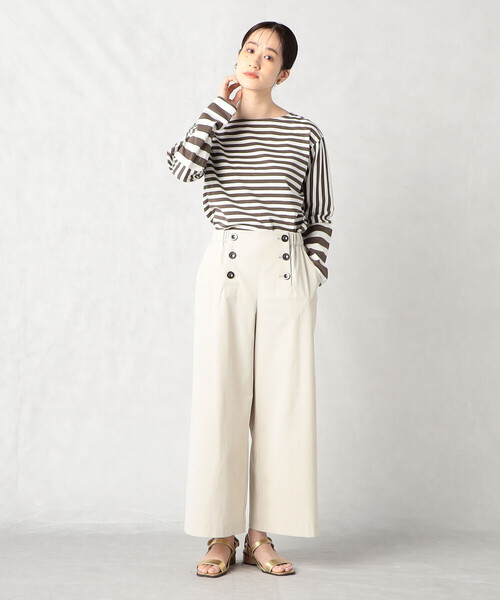 「Comme ca Mature」 パンツ FREE ブラック レディース_画像8