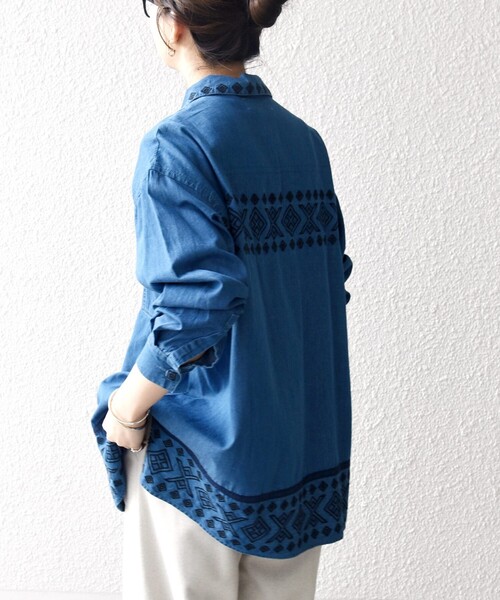 bon_meur コート アウター bon_meur:「洗濯機可能」エンブロイダリー