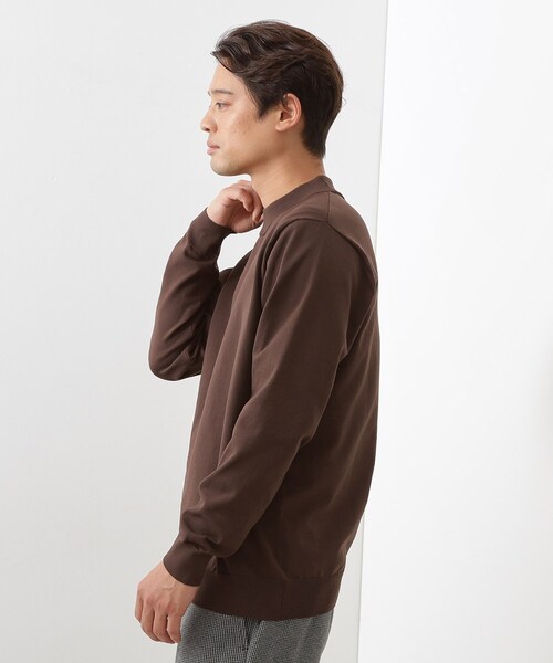 THE SHOP TK セーター ニット 「冬のビジネスシーンに最適」モック