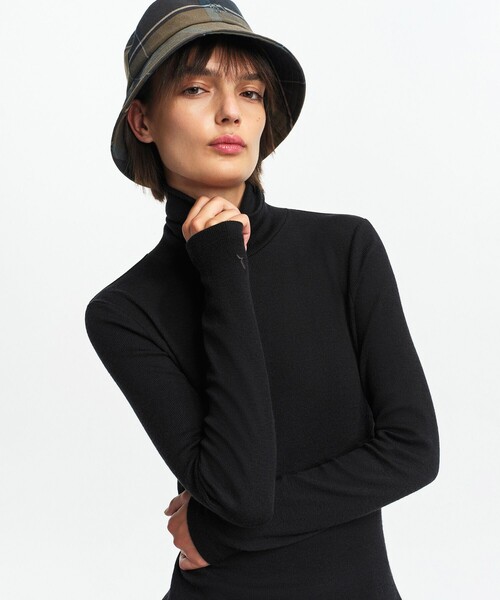 エーグル（AIGLE）/メリノウールブレンドタートルネックニット AIGLE（エーグル） ニット セーター メリノウールブレンド