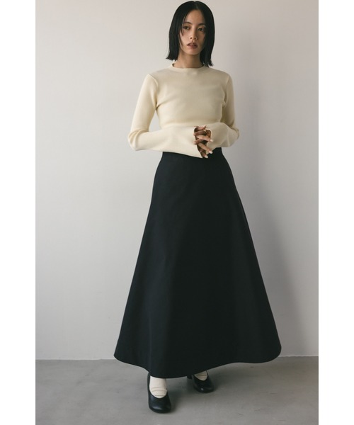 「STYLEMIXER」 スカート MEDIUM ブラック レディース_画像2