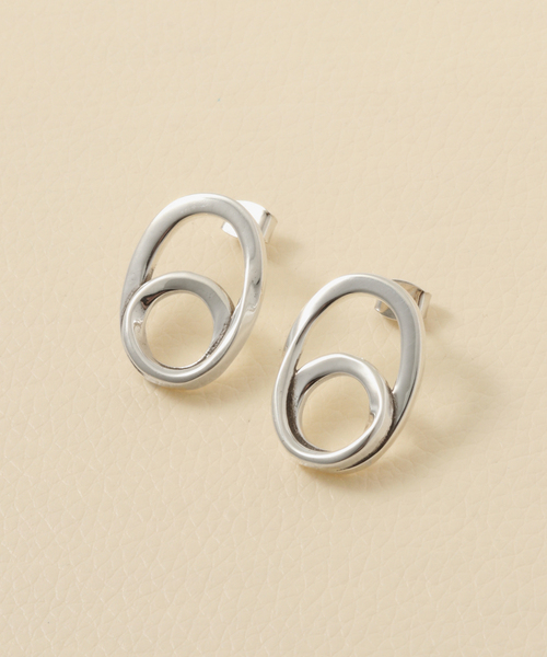 「PHILIPPE AUDIBERT」 ピアス（両耳用） FREE シルバー レディース_画像3