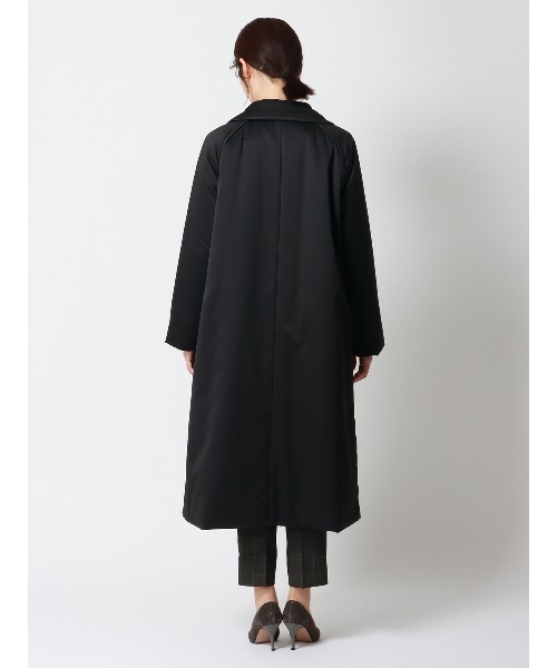 コート アウター 中綿ロングコート ポリエステル 無地 レディース