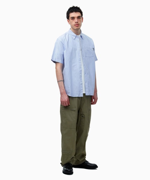 「thisisneverthat」 半袖シャツ X-LARGE ライトブルー メンズ_画像9