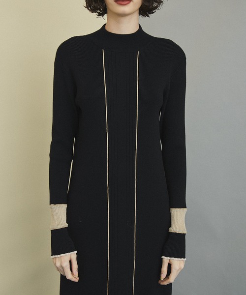 UNITED TOKYO（ユナイテッドトウキョウ） ニットワンピース 0 ブラック