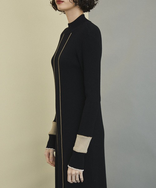 UNITED TOKYO（ユナイテッドトウキョウ） ニットワンピース 0 ブラック