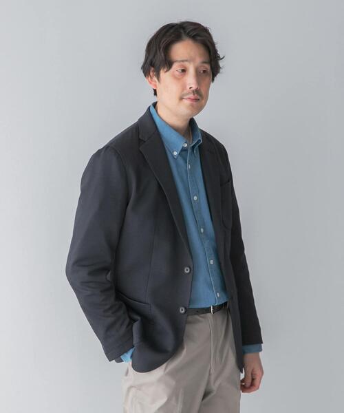 アーバンリサーチ ドアーズ（URBAN RESEARCH DOORS）/LIFE STYLE TAILOR　ニットジャージジャケット URBAN RESEARCH DOORS（アーバンリサーチドアーズ） カジュアルスーツ