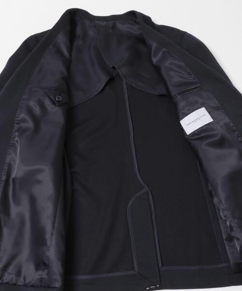 【ブラック系その他】LIFE STYLE TAILOR ニットジャージジャケット URBAN RESEARCH DOORS（アーバンリサーチドアーズ） コート ジャケット