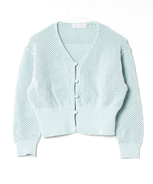 アダムエロペ　カーディガン ADAM ET ROPÉ FEMME(アダム エ ロペ ファム) / MIXジャカードニット