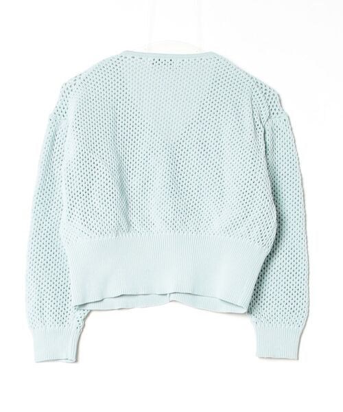 ADAM ET ROPE'（アダムエロペ） ニットカーディガン FREE ブルー