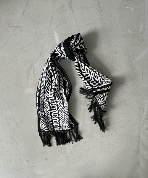 【レア】EVISU　エヴィス　モノグラム柄　ストール Evisen Skateboards（エビセンスケートボード） ストール マフラー