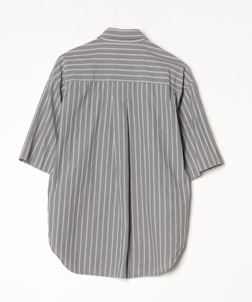 「MHL.」 半袖シャツ MEDIUM グレー メンズ_1