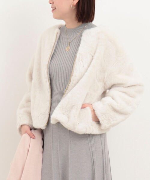 MICO COULIER（ミコクリエ） ブルゾン アウター ミンクファーブルゾン