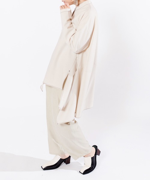 「OSMOSIS」 「loaf」長袖ブラウス ONE SIZE ブラック レディース_画像5