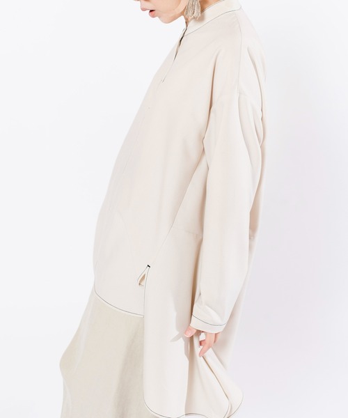 「OSMOSIS」 「loaf」長袖ブラウス ONE SIZE ブラック レディース_画像8