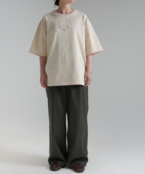 「.ENDRECHERI.」 半袖Tシャツ FREE キナリ メンズの画像