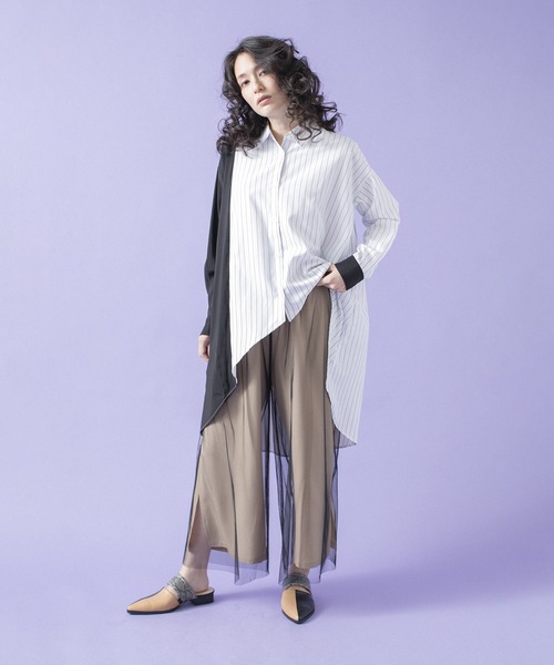 「OSMOSIS」 長袖シャツ ONE SIZE ホワイト レディース_画像2