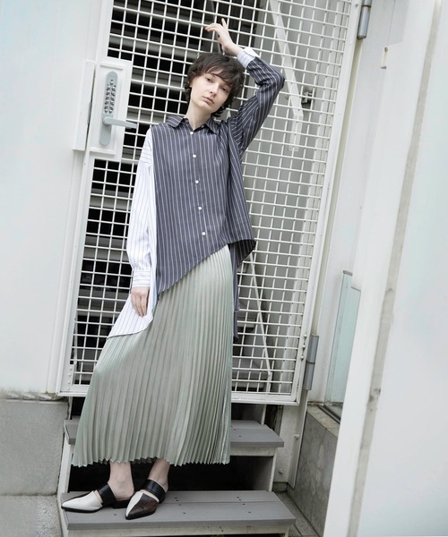 「OSMOSIS」 長袖シャツ ONE SIZE ホワイト レディース_画像8