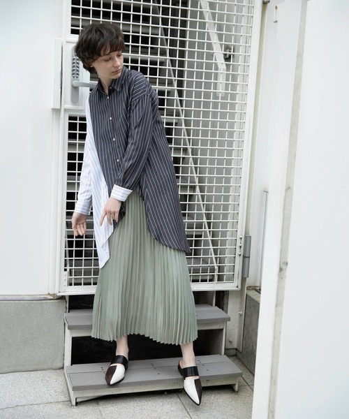 「OSMOSIS」 長袖シャツ ONE SIZE ホワイト レディース_画像9