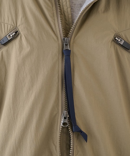 ナイロンジャケット 「POLIQUANT/ポリクアント」THE BREATHABLE INSULATED HOODED JACKET メンズの画像