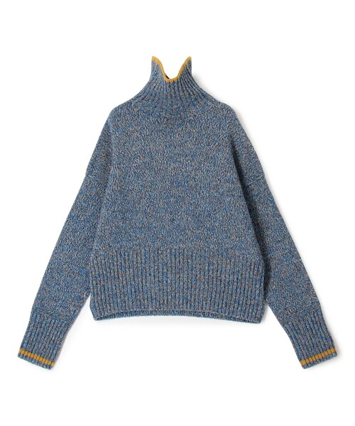 【中古】未使用品 マカフィー タグ付き ファインラムズウール タートルネックプルオーバー ニット セーター MACPHEE（マカフィー） ニット セーター ファインラムズウール