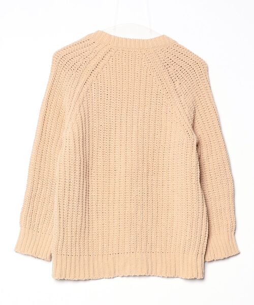 「ANAYI」 ニットカーディガン 36 オレンジ レディース_画像2