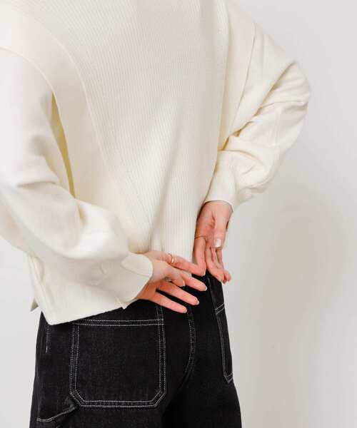 「SENSE OF PLACE by URBAN RESEARCH」 長袖ニット ONE オレンジ レディース_画像6
