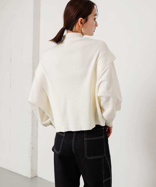 「SENSE OF PLACE by URBAN RESEARCH」 長袖ニット ONE オレンジ レディース_画像9