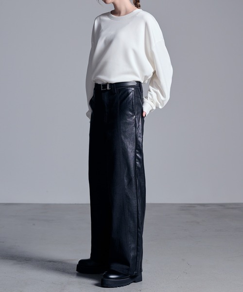 「Loose/ルース」 デニムパンツ X-SMALL グレー メンズ_画像4