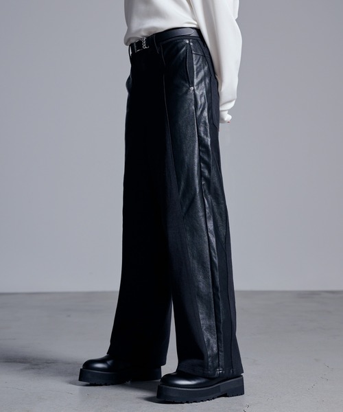 「Loose/ルース」 デニムパンツ X-SMALL グレー メンズ_画像9