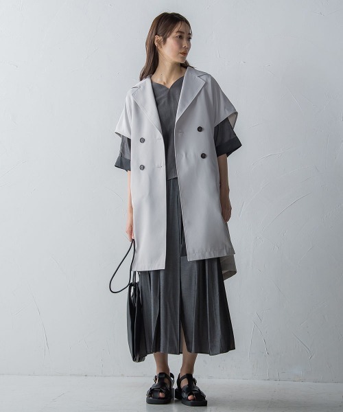 「MAYSON GREY」 7分袖ブラウス M ベージュ レディース_画像6