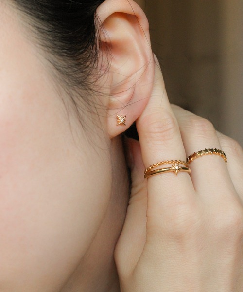 NOIR DE POUPEE（ノワールドプーペ） ピアス 「WEB限定」K18vermeil