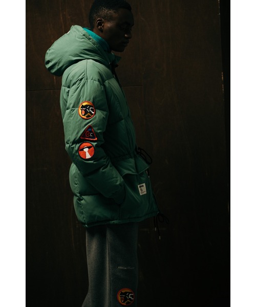 ダウンジャケット ダウン BILLIONAIRE BOYS CLUB x EDDIE BAUER VINTAGE DOWN JACKETの画像