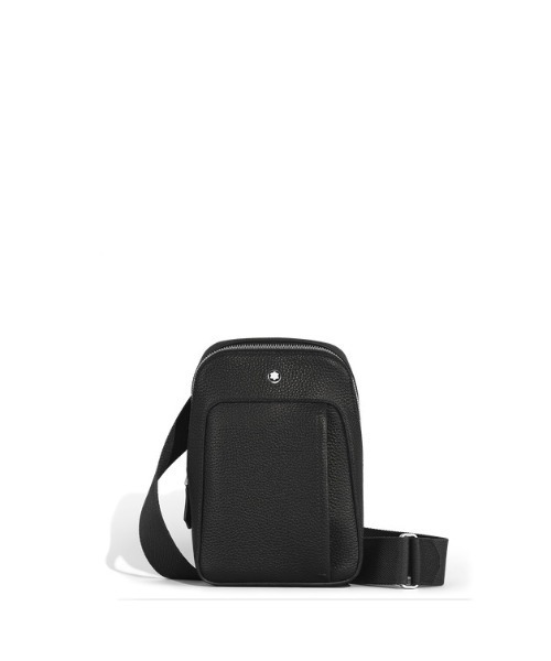 美品　MONTBLANC モンブラン　メンズ　ボディバック MONTBLANC（モンブラン） ウエストポーチ コンパニオン スモール オン