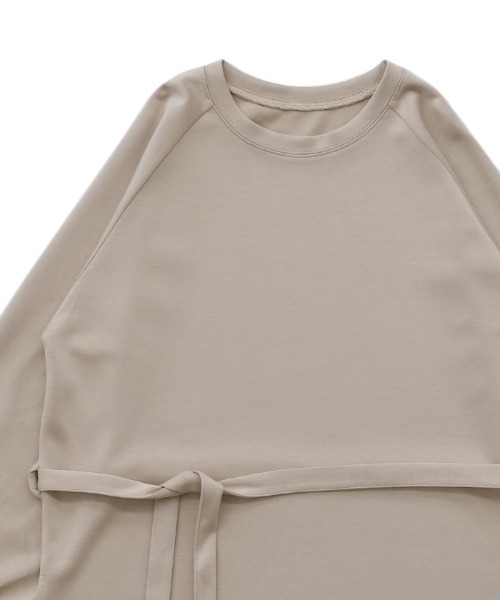 「select MOCA Et」 長袖カットソー FREE ベージュ レディース_画像6