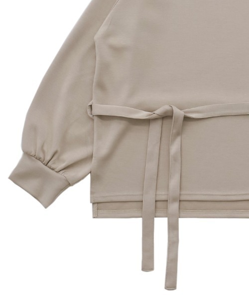 「select MOCA Et」 長袖カットソー FREE ベージュ レディース_画像7