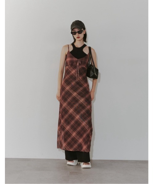 「duei」 サロペットスカート FREE ブラウン レディース_画像3