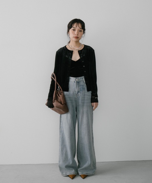 「DRWCYS」 カーディガン FREE ホワイト レディース_画像2