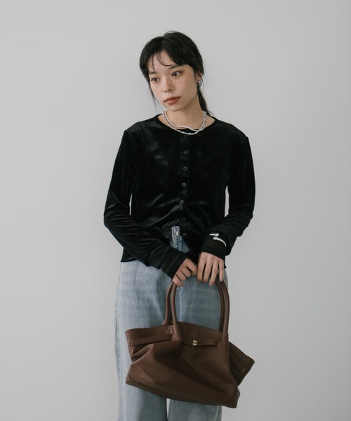 「DRWCYS」 カーディガン FREE ホワイト レディース_画像4