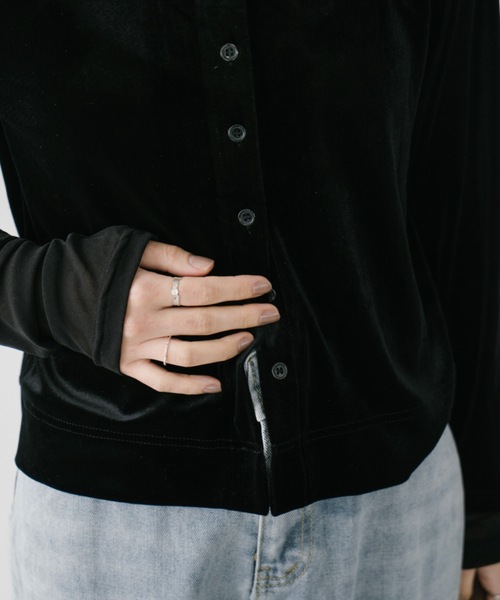 「DRWCYS」 カーディガン FREE ホワイト レディース_画像7