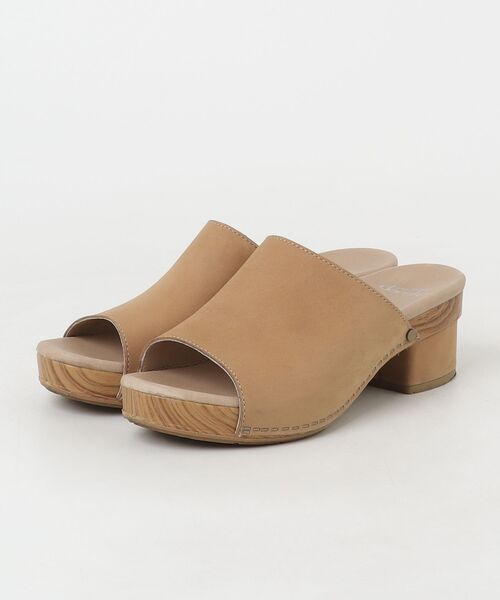 dansko（ダンスコ） ミュール 37 ベージュ レディース : ZOZOTOWN 