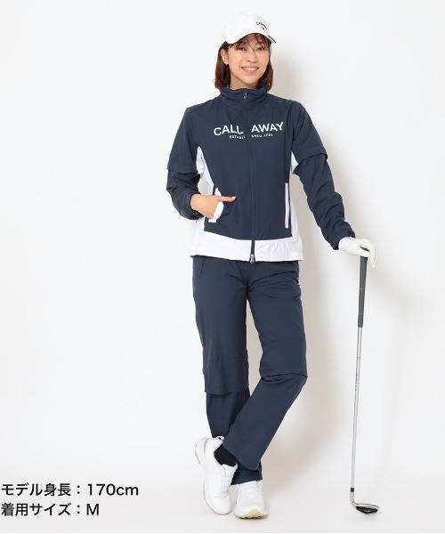 キャロウェイ セットアップ 長袖 パンツ L Callaway（キャロウェイ） レインコート カッパ セットアップレイン