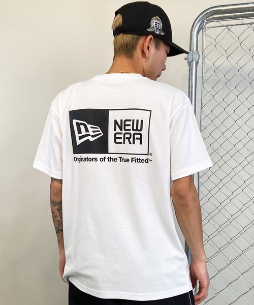 「NEW ERA」 半袖Tシャツ X-LARGE ホワイト メンズ_画像3