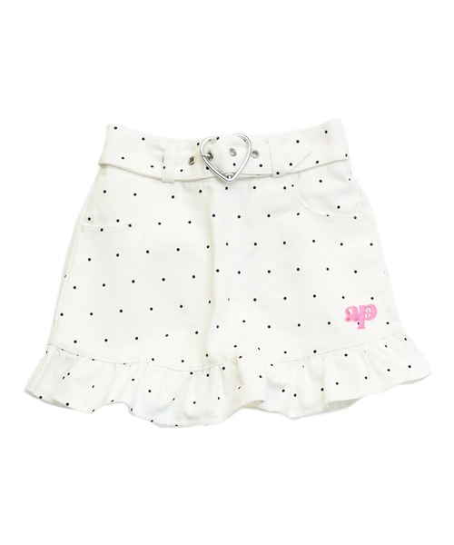 ANAP kids（アナップキッズ） スカート ハートベルト付フリルスカート
