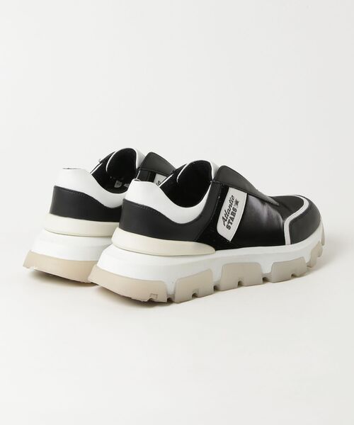 「Atlantic STARS」 スリッポン 40 ブラック レディース_画像2