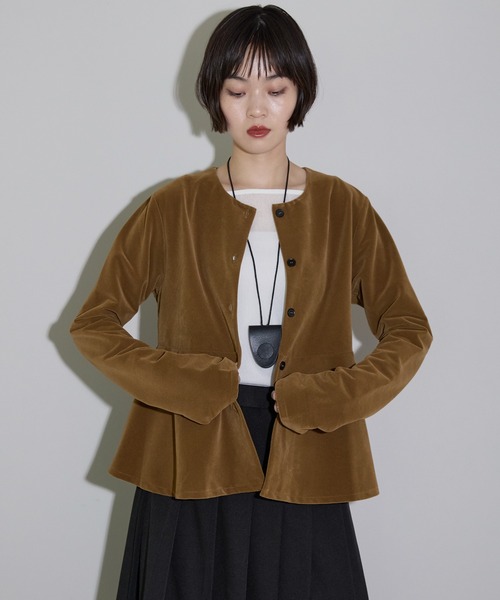 「leimn」 長袖チュニック M キャメル レディース_画像7
