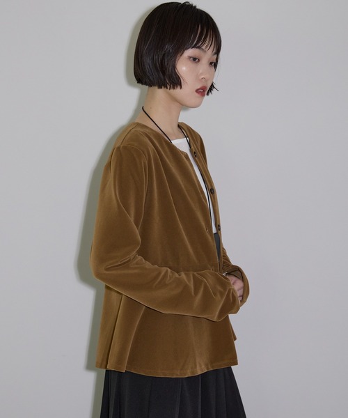 「leimn」 長袖チュニック M キャメル レディース_画像9