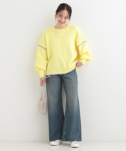 SHOO・LA・RUE（シューラルー） ニット セーター 「前後2WAY/S-LL