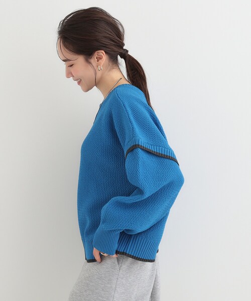 SHOO・LA・RUE（シューラルー） ニット セーター 「前後2WAY/S-LL