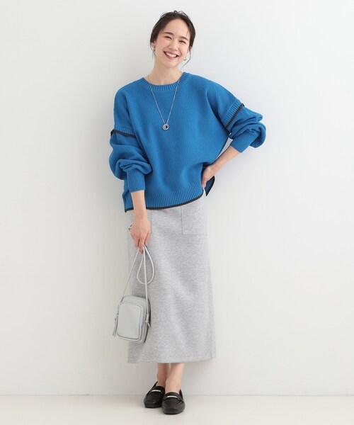 SHOO・LA・RUE（シューラルー） ニット セーター 「前後2WAY/S-LL